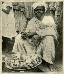 في سوق السمك الأصلي ، c1948. بواسطة غير معروف