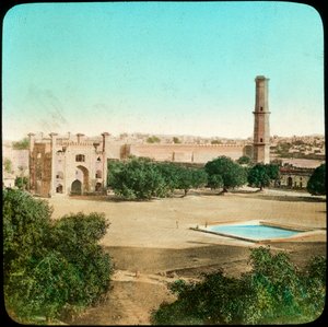 في القلعة ، لاهور ، الهند ، أواخر القرن التاسع عشر أو أوائل القرن العشرين بواسطة غير معروف