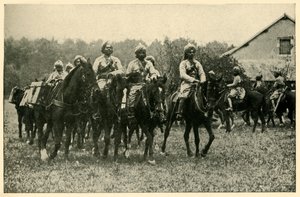 الجنود الهنود في الجبهة ، الحرب العالمية الأولى ، 1914 ، c1920. بواسطة غير معروف