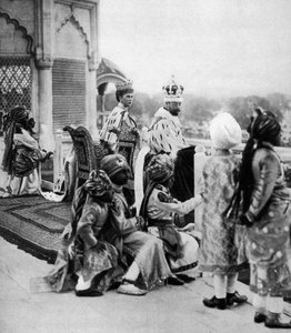 صفحات الهند الأميرية ، جورج الخامس والملكة ماي في دلهي ، 1911 ، 1935 بواسطة غير معروف