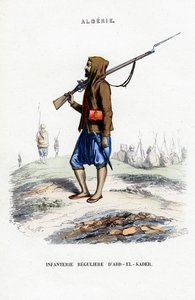Infantry of Abd-el-Kader, Algeria بواسطة غير معروف