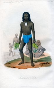 سكان تيكوبيا ، 1848 بواسطة غير معروف