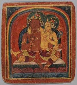 بطاقة البدء Tsakalis: Nirvana Vishkambhin ، أوائل القرن الخامس عشر. بواسطة غير معروف