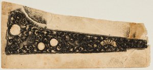 سحب انطباع الحبر من مسدس كولت ، كاليفورنيا. 1854. بواسطة غير معروف