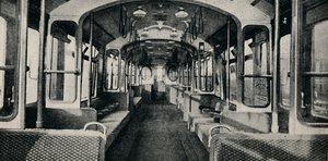الجزء الداخلي من أحدث نوع من مدرب الأنبوب ، 1926 بواسطة غير معروف