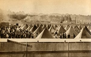 معسكر اعتقال للأعداء الأجانب ، نيوبري ، الحرب العالمية الأولى ، 1914-1918 ، 1933. بواسطة غير معروف