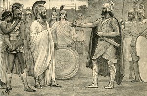 مقابلة بين Agesilaus و Pharnabazus ، 1890. بواسطة غير معروف