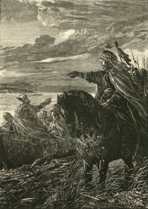 مقابلة بين John Zimisces و Sviatoslaf ، 969 م ، 1890. بواسطة غير معروف
