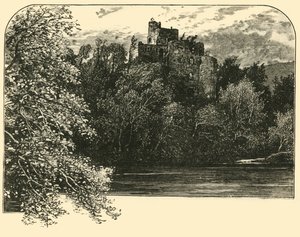قلعة Invergarry ، 1898. بواسطة غير معروف