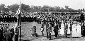 المتطوعون الأيرلنديون ، فيلق ماريبرو للقوميين ، 1914 بواسطة غير معروف