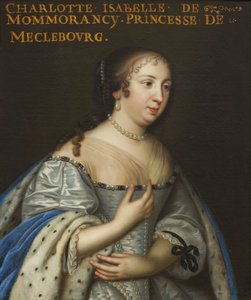 إيزابيل أنجيليك دي مونتمورنسي 1627-1695 ، دوقة مكلنبورغ شفيرين ، حوالي 1665. بواسطة غير معروف