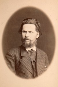 إيفان كرامسكوي ، فنان روسي ، 1870 بواسطة غير معروف