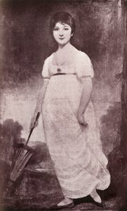 جين أوستن ، c1789 ، 1919 بواسطة غير معروف