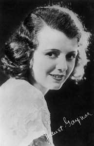 جانيت جاينور 1906-1984 ، الممثلة الأمريكية ، القرن العشرين بواسطة غير معروف