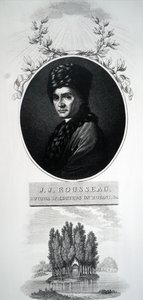 Jean-Jacques Rousseau. بواسطة غير معروف