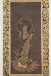 جيزو بوساتسو في النسب الترحيبي Jizo bosatsu raigo ، القرن الرابع عشر. بواسطة غير معروف