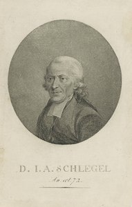 يوهان أدولف شليغل 1721-1793 ، ج. 1800. بواسطة غير معروف