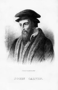 جون كالفن ، اللاهوتي الفرنسي المسيحي ، 1854 بواسطة غير معروف