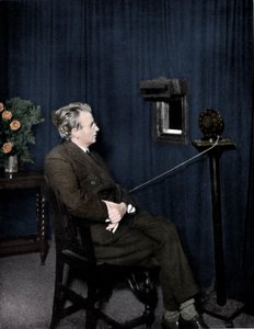 جون لوجي بيرد 1888-1946 ، مهندس كهربائي اسكتلندي ورائد في التلفزيون ، 1920s بواسطة غير معروف