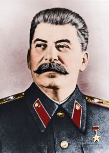 جوزيف ستالين 1879-1953 ، الزعيم السوفياتي ، أربعينيات القرن العشرين. بواسطة غير معروف
