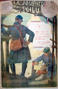 يوم مشعر 25 و 26 ديسمبر 1915 ، ملصق الحرب العالمية الأولى الفرنسي ، 1915 بواسطة غير معروف