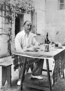 جول رومان ، شاعر وكاتب فرنسي ، 1935 بواسطة غير معروف