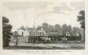 كينوود هاوس ، هامبستيد ، لندن 1792 بواسطة غير معروف