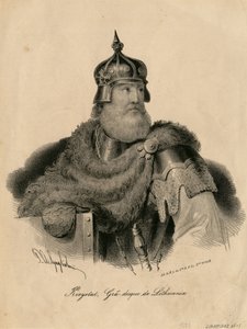Kestutis دوق ليتوانيا الأكبر عام 1840 بواسطة غير معروف