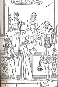 Ketham: Fasciculus Medicinae ، البندقية ، 1493 ، علاج Plauge ، c1493 بواسطة غير معروف
