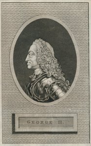 الملك جورج الثاني ، 1793 بواسطة غير معروف