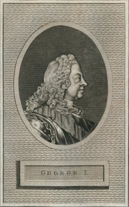 الملك جورج الأول ، 1793 بواسطة غير معروف