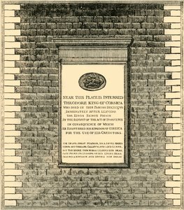 نصب الملك ثيودورس ، 1881. بواسطة غير معروف
