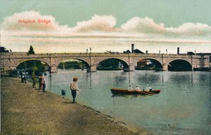 جسر كينغستون ، 1908 بواسطة غير معروف