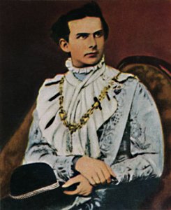 الملك لودفيغ الثاني من بافاريا 1845-1886 ، 1934. بواسطة غير معروف