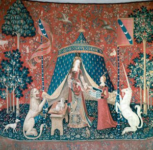 La Dame A La Licorne ، القرن الخامس عشر بواسطة غير معروف