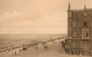 La Digue et la Plage ، النزهة والشاطئ ، c1900. بواسطة غير معروف