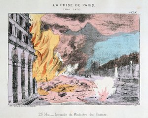 الاستيلاء على باريس ، 23 مايو 1871 بواسطة غير معروف