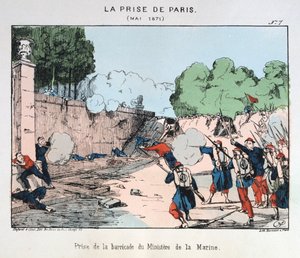 الاستيلاء على باريس ، مايو 1871 بواسطة غير معروف