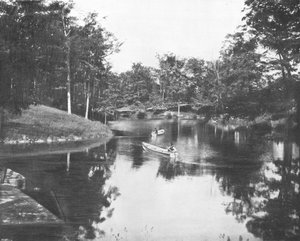 Lakelet في أراضي منزل الجنود ، ميلووكي ، ويسكونسن ، الولايات المتحدة الأمريكية ، c1900. بواسطة غير معروف