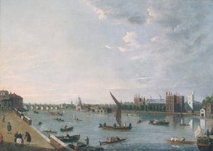 قصر لامبث من هورسفيري ، c1750 بواسطة غير معروف
