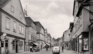 Langestrasse ، Buckeburg ، ألمانيا ، c1930s بواسطة غير معروف