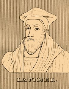 لاتيمر ، c1487-1555 ، 1830. بواسطة غير معروف