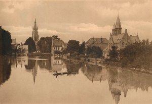 بحيرة الحب ، c1928 بواسطة غير معروف