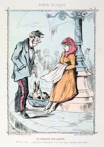 سوق الأرانب ، 1870-1871 بواسطة غير معروف