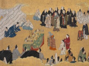 أوراق Wild Ginger Aoi ، من Phantom Genji Scrolls ... ، منتصف القرن السابع عشر. بواسطة غير معروف