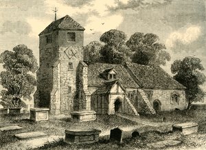 كنيسة لي عام 1795 ، c1878. بواسطة غير معروف