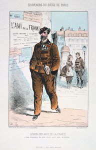 جوقة أصدقاء فرنسا ، حصار باريس ، 1870-1871 بواسطة غير معروف