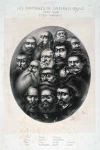 Les Fantoches de L Internationale ، كاريكاتير على الشيوعيين. فرنسا 19 ج بواسطة غير معروف