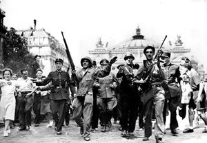 تحرير باريس ، 25 أغسطس 1944 بواسطة غير معروف