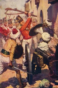 الملازم باتينسون في حضرة كاريغام ، 1818 م 1912 بواسطة غير معروف